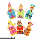 Baidecor Royal Family Finger Puppets Set of 6  B017N4RLNE